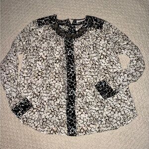 Megan Park silk blouse size 2